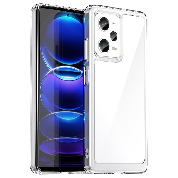 Custodia per telefono in acrilico + TPU serie colorata, For Xiaomi Redmi Note 12 Pro 5G, For Xiaomi Redmi Note 12 Pro 5G China