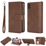 Custodia protettiva 2 in 1 con slot carte per smartphone