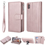 Custodia protettiva 2 in 1 con slot carte per smartphone