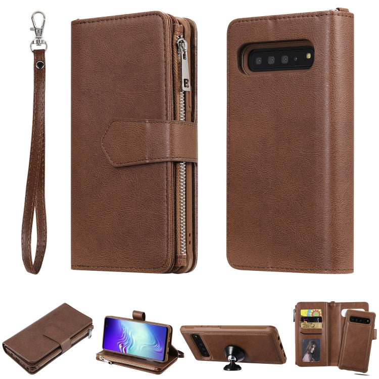 Custodia portafoglio antiurto per Samsung Galaxy S10 S10+ S10e