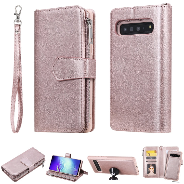 Custodia portafoglio antiurto per Samsung Galaxy S10 S10+ S10e