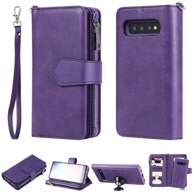 Custodia portafoglio antiurto per Samsung Galaxy S10 S10+ S10e