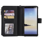 Custodia portafoglio antiurto per Samsung Galaxy Note e S8