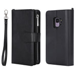 Custodia portafoglio 2 in 1 per Samsung Galaxy S9 e S9 Plus
