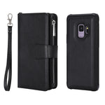 Custodia portafoglio 2 in 1 per Samsung Galaxy S9 e S9 Plus