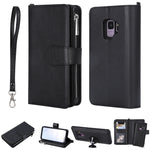 Custodia portafoglio 2 in 1 per Samsung Galaxy S9 e S9 Plus