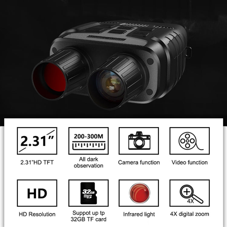 Visione notturna digitale con sensore di livello Starlight per caccia all'aperto NV3180, NV3180