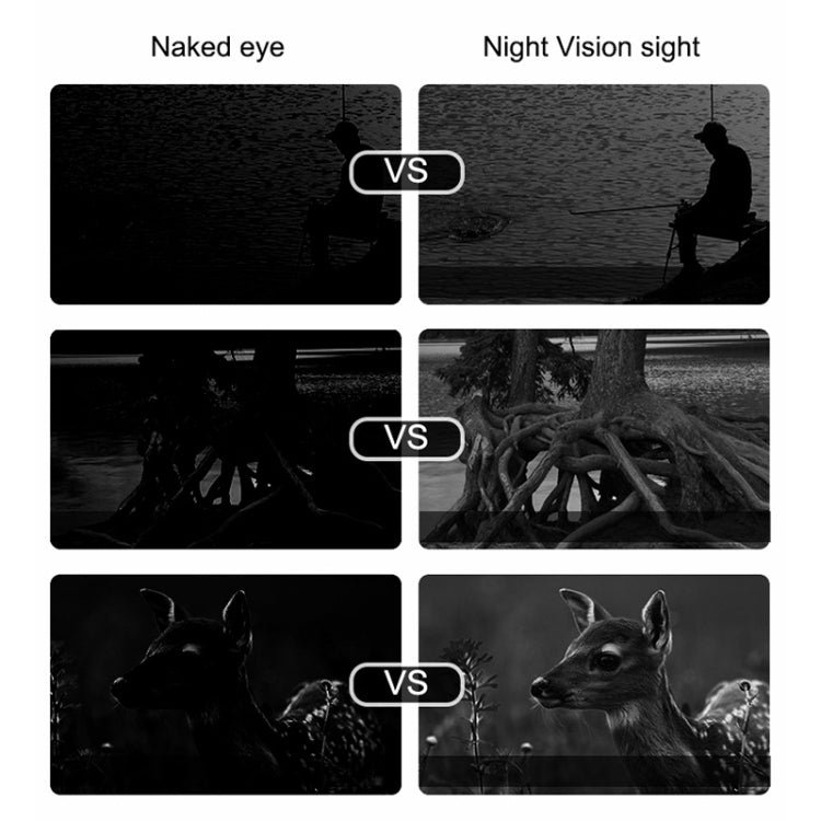 Visione notturna digitale con sensore di livello Starlight per caccia all'aperto NV3180, NV3180