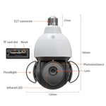 Fotocamera con proiettore a lampadina E27 5 MP