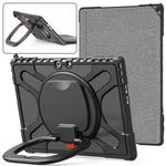 Custodia per tablet antiurto con cavalletto girevole, For MicroSoft Surface Pro 9