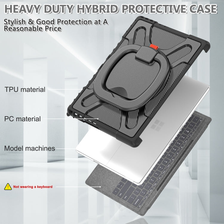 Custodia per tablet antiurto con cavalletto girevole, For MicroSoft Surface Pro 9