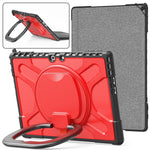 Custodia per tablet antiurto con cavalletto girevole, For MicroSoft Surface Pro 9
