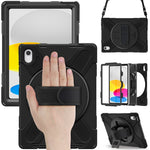 Custodia per tablet resistente e robusta con impugnatura girevole, For iPad 10th Gen 10.9 2022