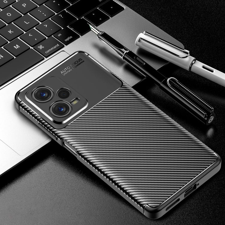 Custodia per telefono in TPU antiurto con struttura in fibra di carbonio, For Xiaomi Redmi Note 12 China, For Xiaomi Redmi Note 12 Pro 5G China, For Xiaomi Redmi Note 12 Pro+ China