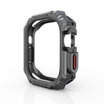 Custodia antiurto in fibra di carbonio TPU + PC per Apple Watch, Ultra 3 / 2 / 1 49mm