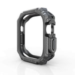 Custodia antiurto in fibra di carbonio TPU + PC per Apple Watch, Ultra 3 / 2 / 1 49mm