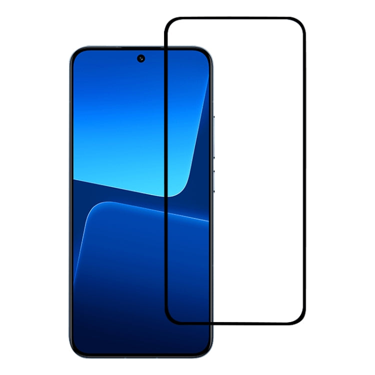 Pellicola in vetro temperato per protezione dello schermo a copertura totale con colla completa, For Xiaomi 13 (1 PC)