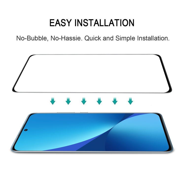 Pellicola in vetro temperato con bordo a schermo intero con bordo curvo 3D, For Xiaomi 13 Pro (1 PC)