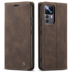 CaseMe 013 Custodia multifunzionale in pelle a conchiglia orizzontale, For Xiaomi 12T / 12T Pro