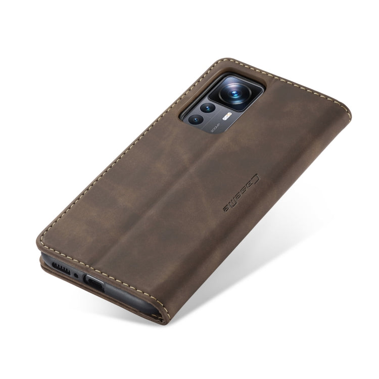 CaseMe 013 Custodia multifunzionale in pelle a conchiglia orizzontale, For Xiaomi 12T / 12T Pro