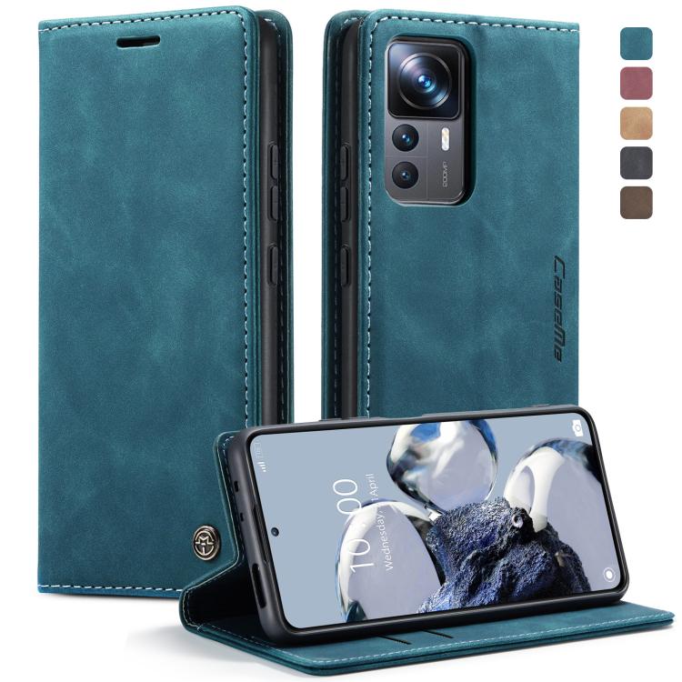 CaseMe 013 Custodia multifunzionale in pelle a conchiglia orizzontale, For Xiaomi 12T / 12T Pro