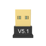 Ricevitore audio adattatore USB Bluetooth 5.1 YL-5.1, Bluetooth 5.1