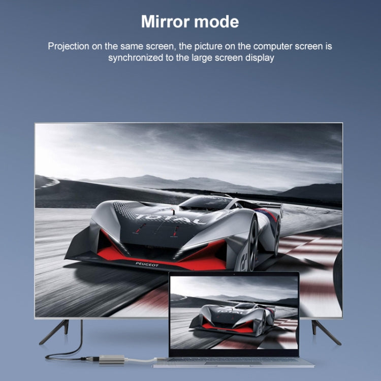 Onten OTN-9175B 4K Convertitore da USB-C / Tipo-C a doppia uscita HDMI, OTN-9175B