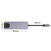 Docking station HUB multifunzionale portatile USB-C / Type-C Onten OTN-UC920S, OTN-UC920S