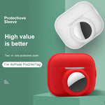 Custodia protettiva in silicone a copertura totale antiurto 2 in 1, For AirPods Pro 2 / AirTag