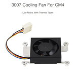 Ventola raffreddamento 3007 per Raspberry Pi 4 CM4 5V/12V