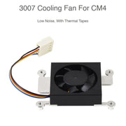Ventola di raffreddamento 3007 dedicata Waveshare per modulo di calcolo Raspberry Pi 4 CM4, 5V, 12V