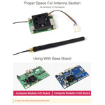 Ventola raffreddamento 3007 per Raspberry Pi 4 CM4 5V/12V