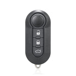 Per portachiavi per auto pieghevole a 3 pulsanti Fiat Guscio telecomando SIP22, Black Switch Button, White Switch Button, Black Special Button, White Switch Trunk Button