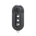 Per portachiavi per auto pieghevole a 3 pulsanti Fiat Guscio telecomando SIP22, Black Switch Button, White Switch Button, Black Special Button, White Switch Trunk Button