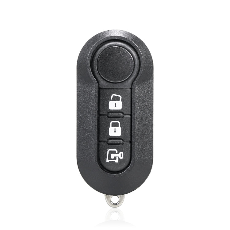 Per portachiavi per auto pieghevole a 3 pulsanti Fiat Guscio telecomando SIP22, Black Switch Button, White Switch Button, Black Special Button, White Switch Trunk Button