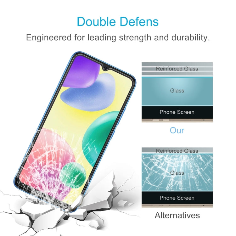 Pellicola in vetro temperato 9H 2.5D da 0,26 mm, For OPPO A1 Pro / Reno8 T 5G (1 PC), For Xiaomi Redmi 11A (1 PC)