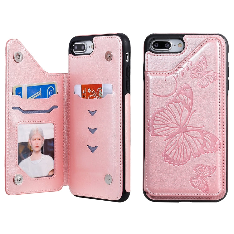 Custodia protettiva farfalla per iPhone 6/7/8 Plus