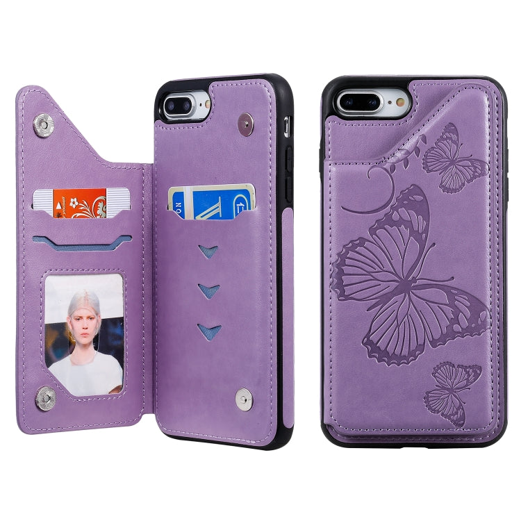 Custodia protettiva farfalla per iPhone 6/7/8 Plus