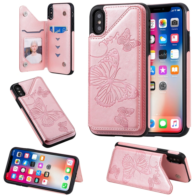 Custodia protettiva farfalla per iPhone X, XR, XS Max