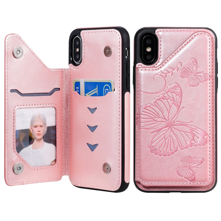 Custodia protettiva farfalla per iPhone X, XR, XS Max