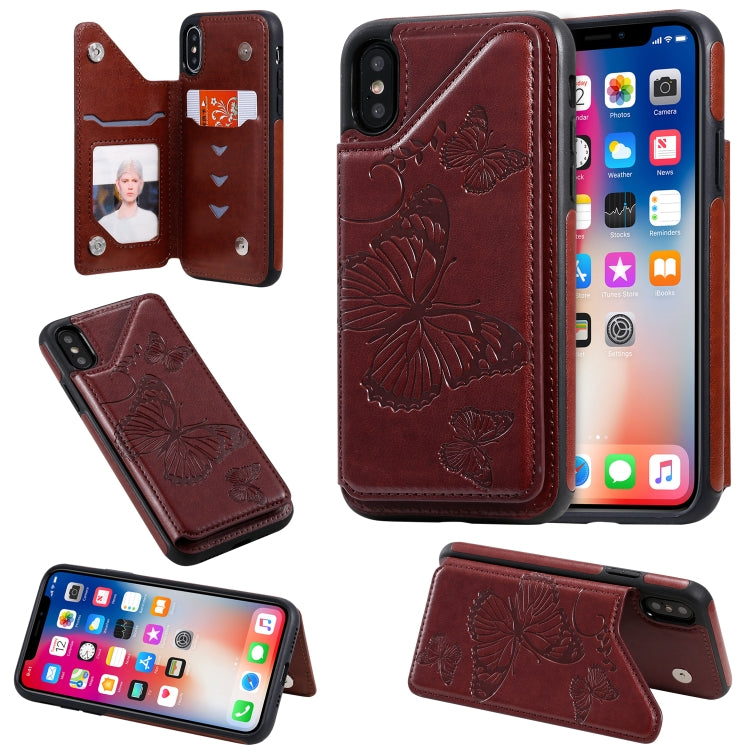 Custodia protettiva farfalla per iPhone X, XR, XS Max