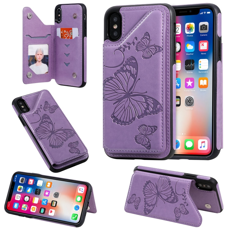 Custodia protettiva farfalla per iPhone X, XR, XS Max