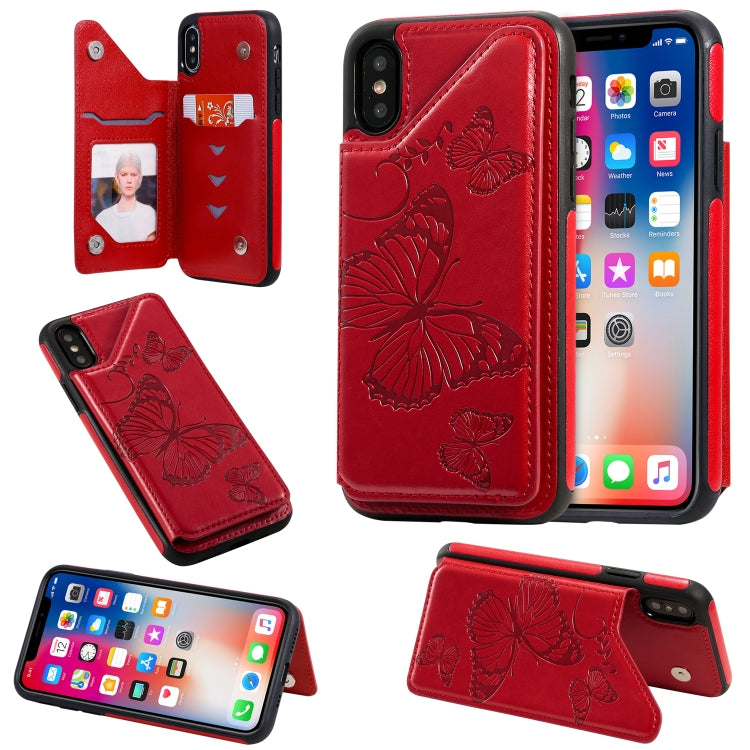Custodia protettiva farfalla per iPhone X, XR, XS Max