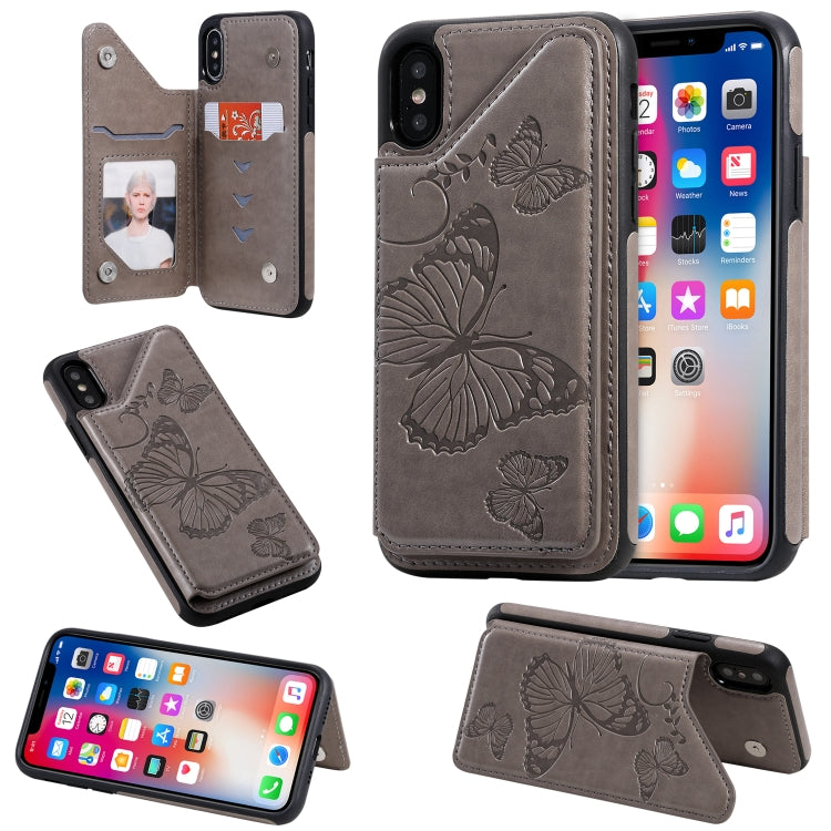Custodia protettiva farfalla per iPhone X, XR, XS Max