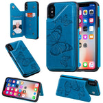 Custodia protettiva farfalla per iPhone X, XR, XS Max
