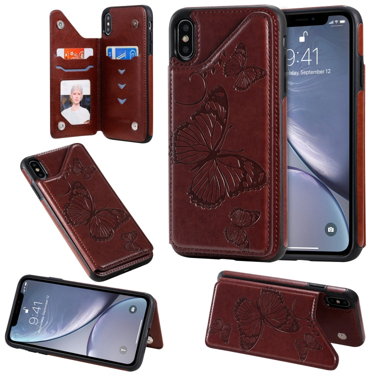 Custodia protettiva farfalla per iPhone X, XR, XS Max
