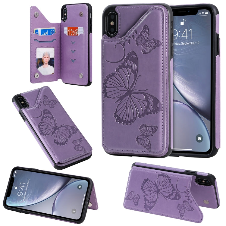 Custodia protettiva farfalla per iPhone X, XR, XS Max