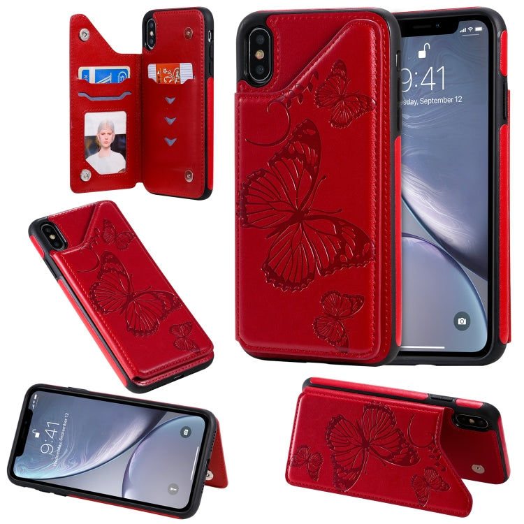 Custodia protettiva farfalla per iPhone X, XR, XS Max