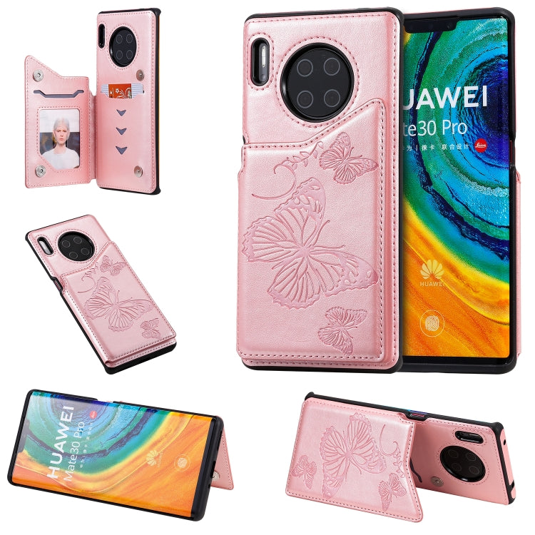 Custodia portafoglio Huawei Mate 30 in pelle TPU