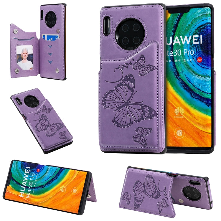 Custodia portafoglio Huawei Mate 30 in pelle TPU